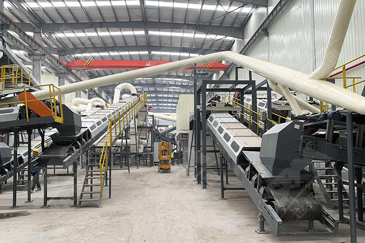 Hubei Time Production 100 ton Construction Waste Treatment Project