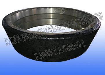 Finished product of vertical grinding roller tire